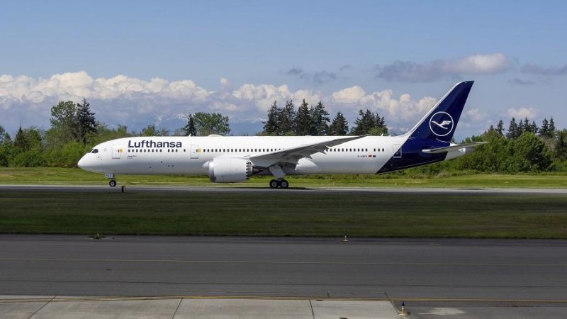 Lufthansa 787-9 . צילום: לופטהנזה