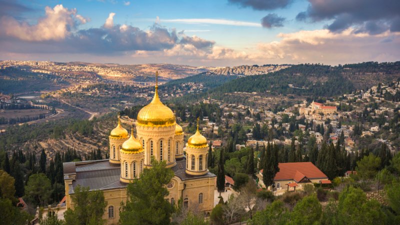 הכנסייה הרוסית בעין-כרם. צילום: shutterstock