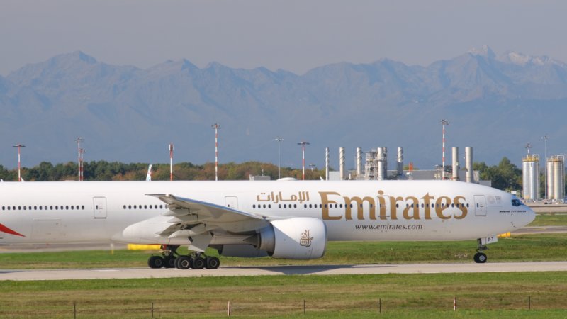 Emirates Boeing 777-300ER. צילום: Shutterstock