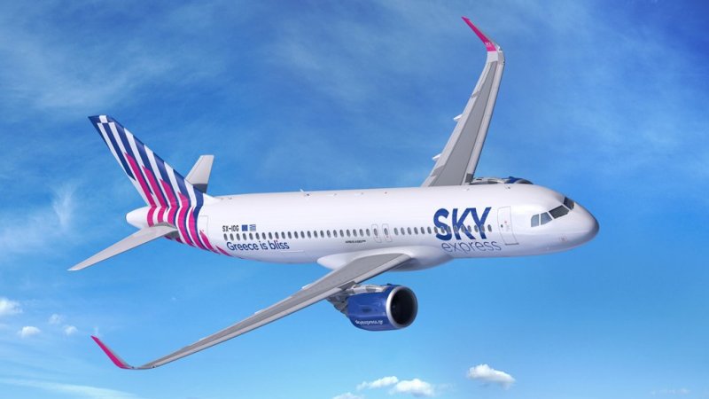 A320neo-SKY-EXPRESS. צילום: איירבוס