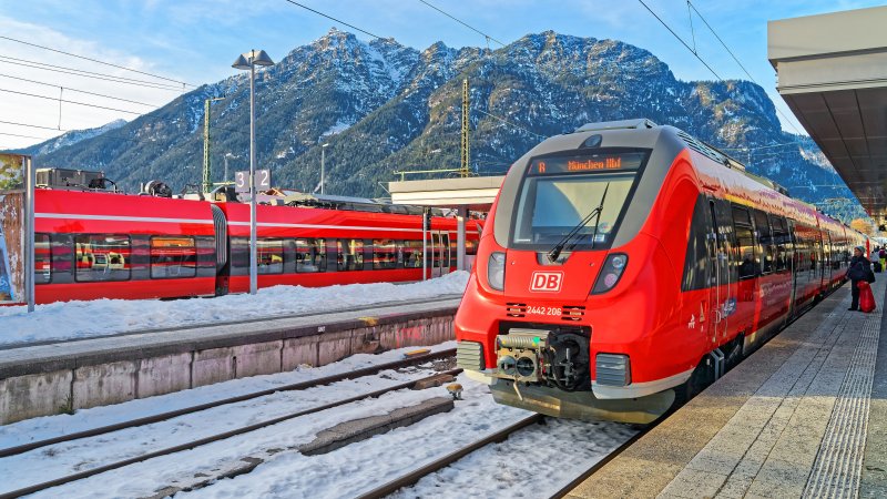 רכבת מהירה בגרמניה. צילום: shutterstock