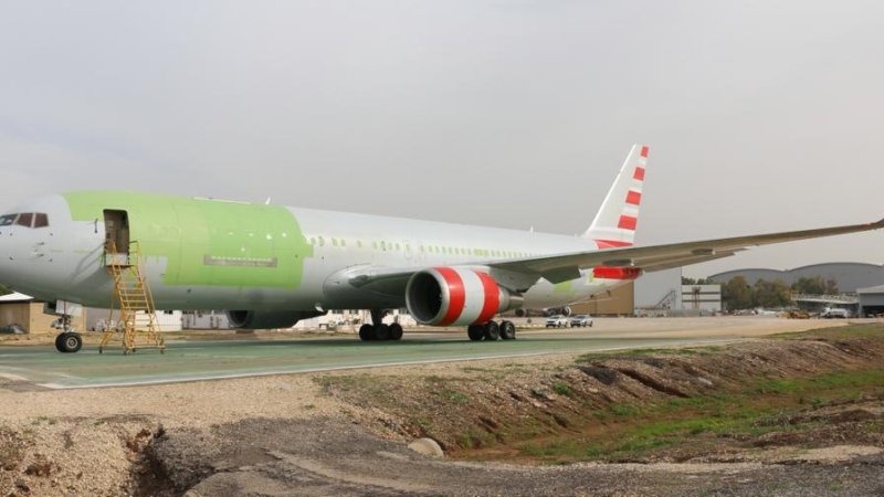 בואינג  767-300. צילום: התעשייה האווירית