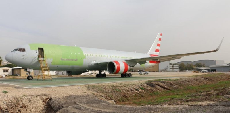 בואינג  767-300. צילום: התעשייה האווירית