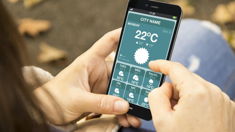 אפליקציות מזג אוויר לסמארטפון. צילום: ShutterStock