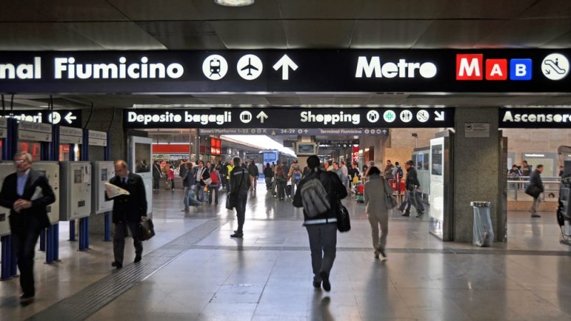 .Fiumicino airport
Shutterstock