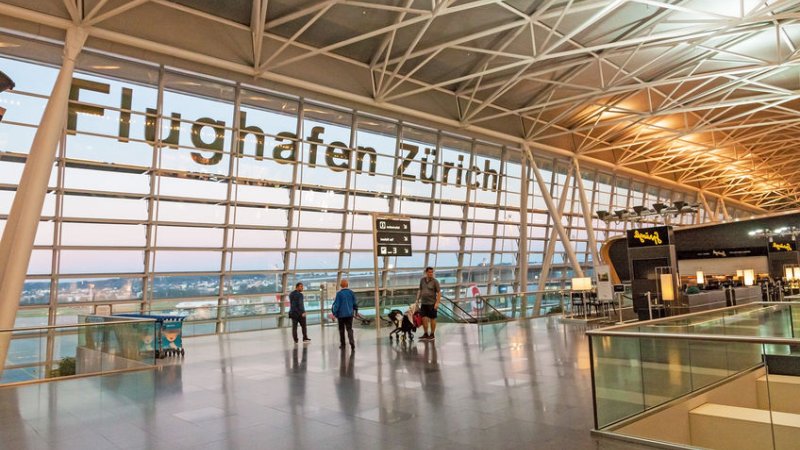 Zurich airport צילום: 123rf