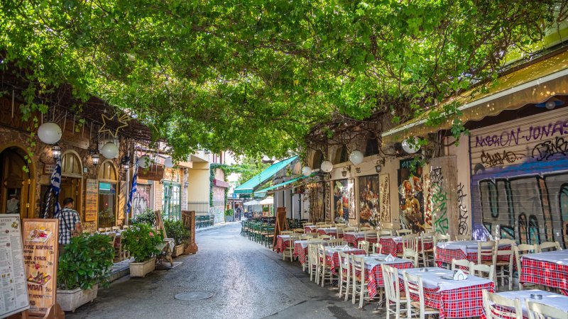מסעדות, אתונה. צילום: 123RF
