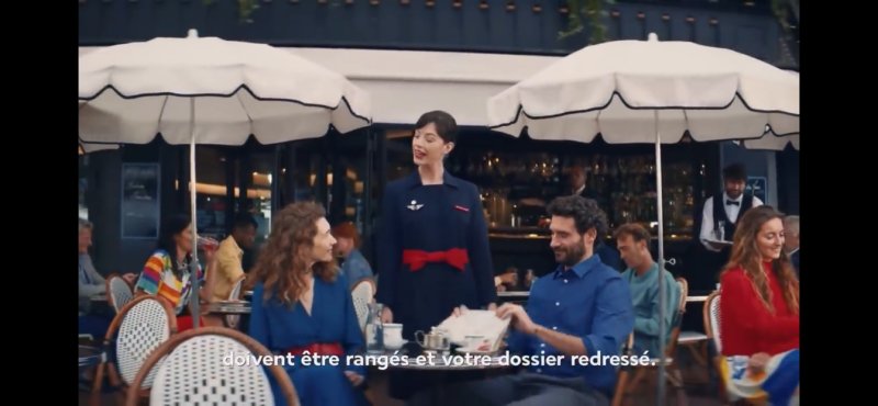 צילום: מתוך סרטון הבטיחות של Air France