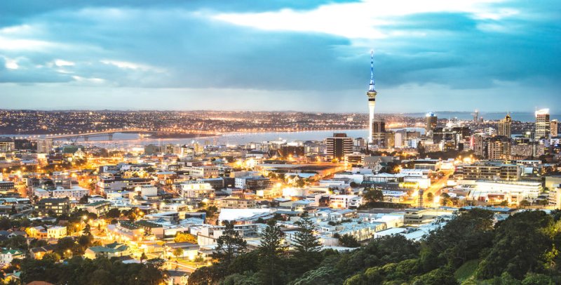 אוקלנד - העיר הגדולה בניו זילנד. צילום: 123rf