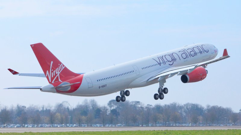 Virgin Atlantic A330 צילום: מלווין נילסון 