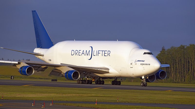 Dreamlifter. צילום: בואינג