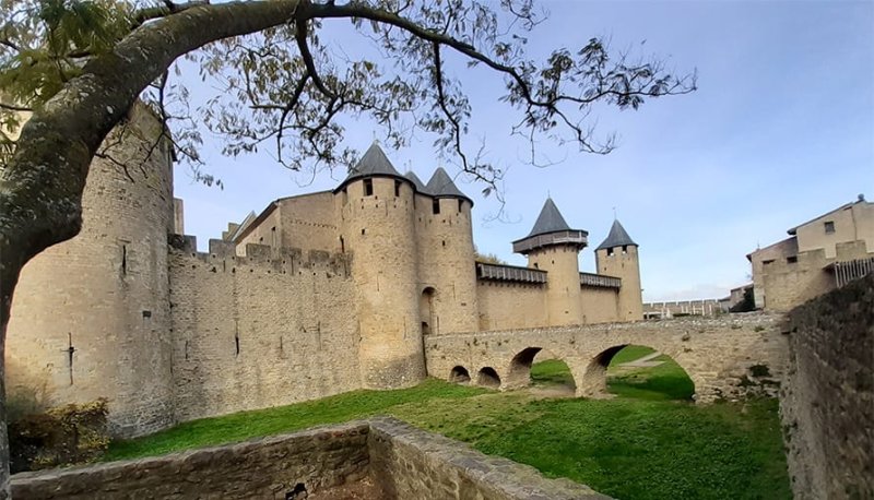 Carcassonne. צילום: עינב בן יהודה|צילום: chateau de pennautier