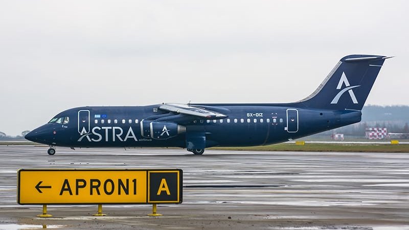 Astra Airlines BAe 146-300. צילום: 123rf