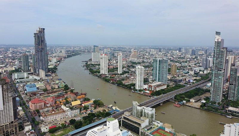 תצפית על העיר בנגקוק. צילום: ספיר פרץ זילברמן