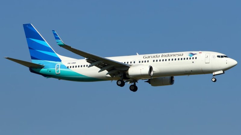 גארודה אינדונזיה - בואינג 737-800. צילום: shutterstock