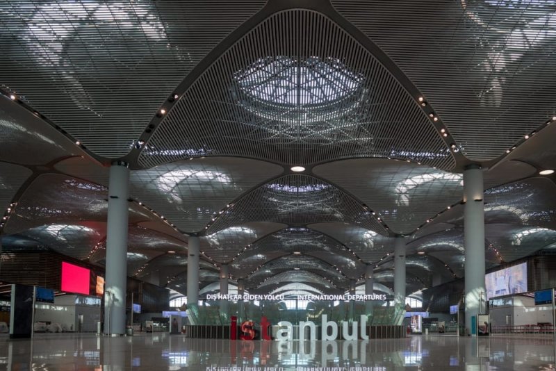 שדה התעופה החדש באיסטנבול. צילום: Shutterstock|