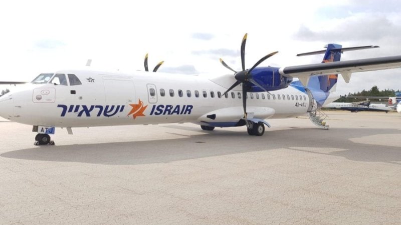 מטוס ATR של ישראייר. צילום: יחצ ישראייר