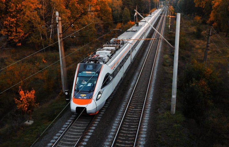 רכבת אקספרס חדשה לקייב. צילום: Shutterstock