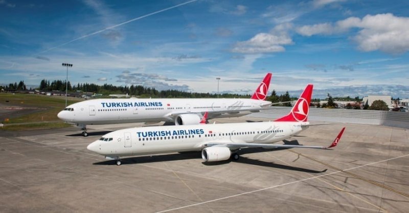 טורקיש איירליינס. צילום: בואינג|במקום הראשון נמל תעופה אטאטורק איסטנבול. צילום 123rf