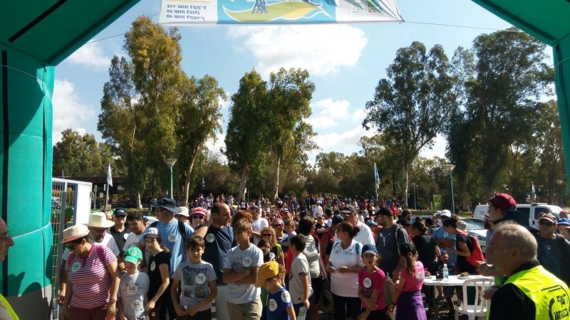 צעדת קצרין והגולן. צילום יאיר נירון