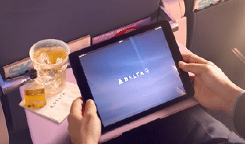 דלתא - Wi-Fi בטיסות הטרנס אטלנטיות