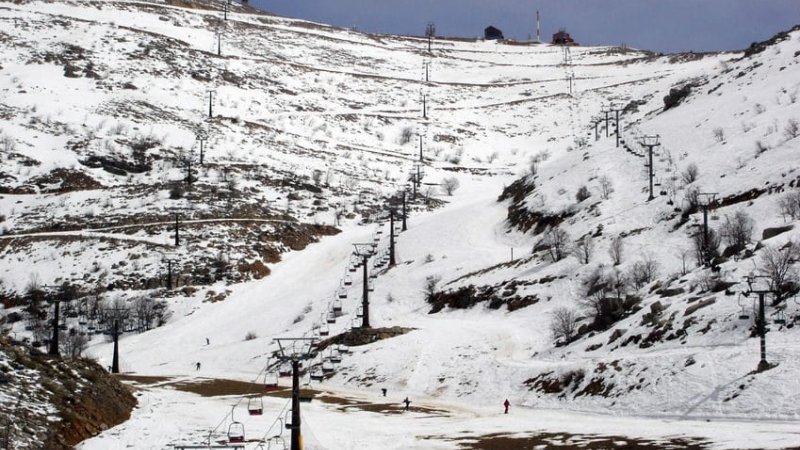 45201673 - snow in mt hermon