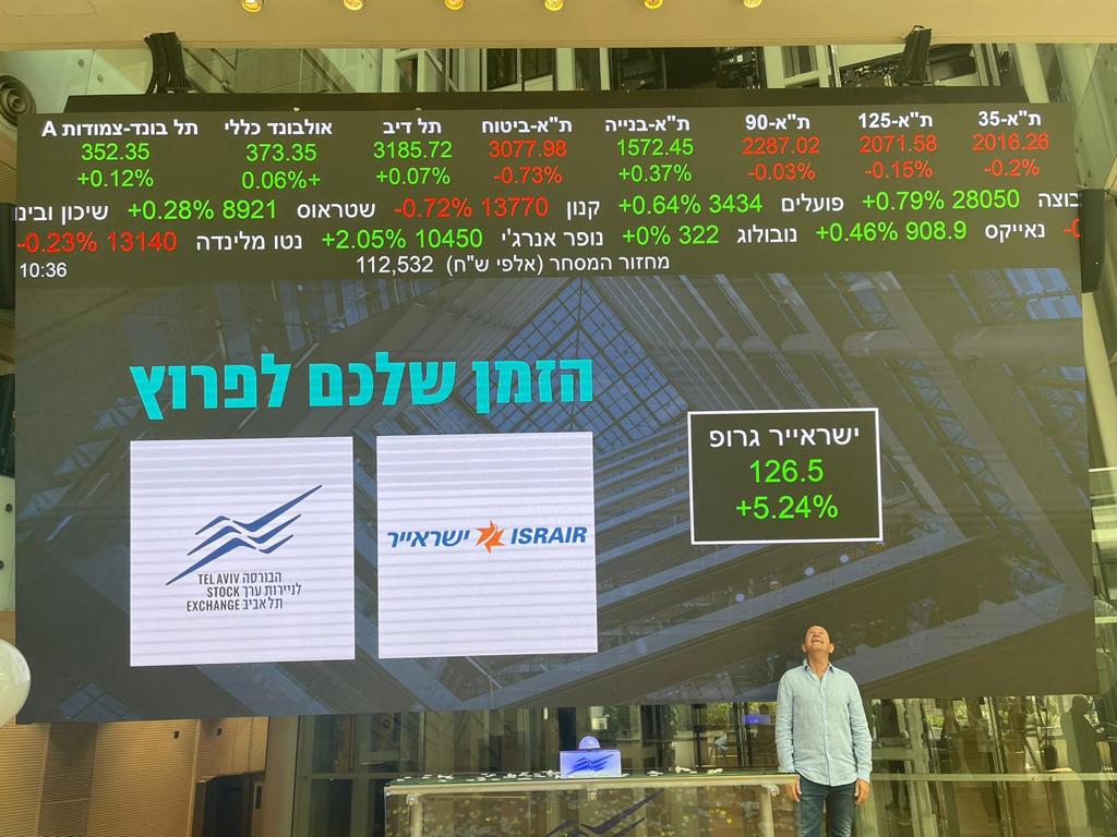 ממריא גם בבורסה. אורי סירקין. צילום: פספורטניוז