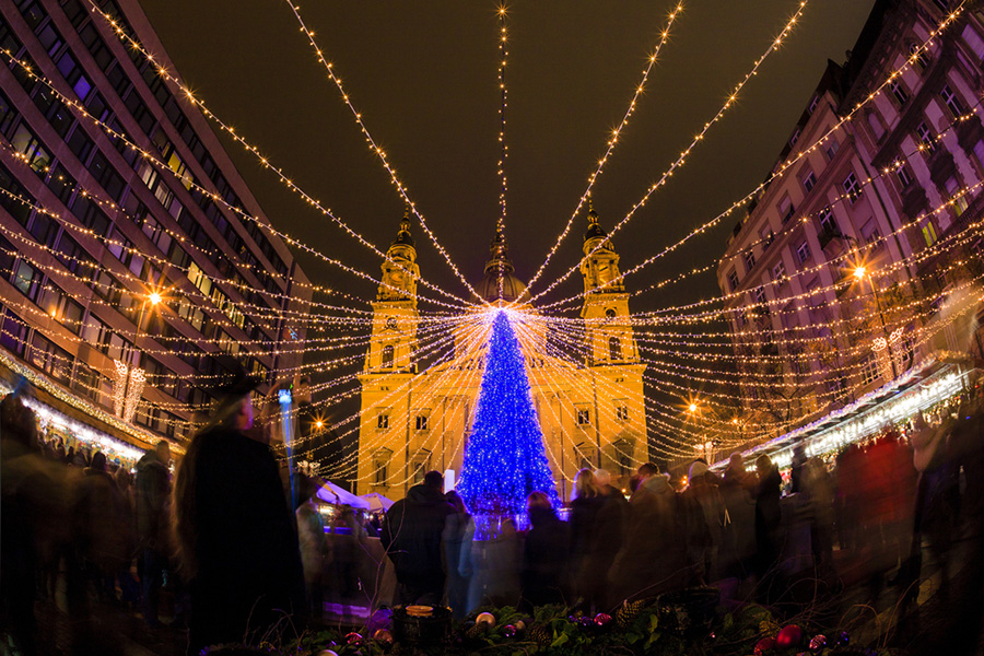 Christmas market, בודפשט. צילום: shutterstock 