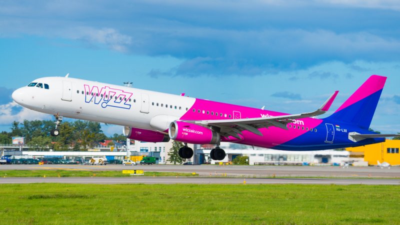 Wizz Air. Photo: Shutterstock