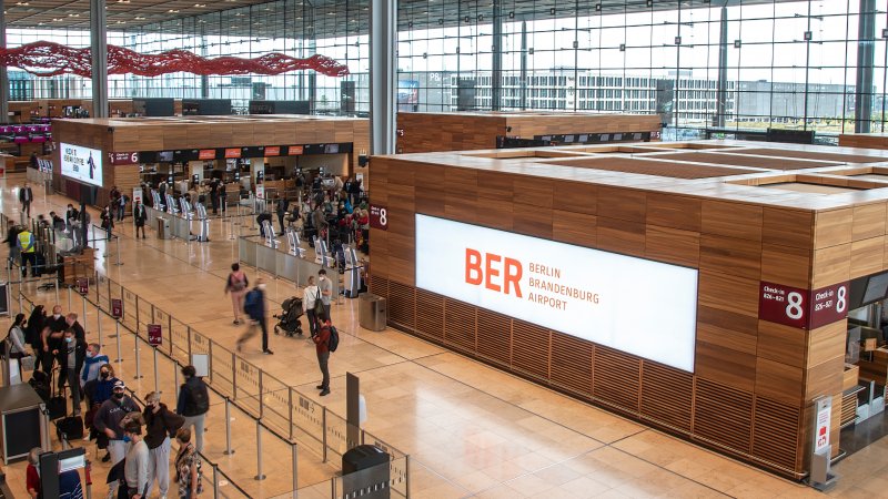 Berlin Brandenburg Airport. Photo: SHUTTERSTOCK