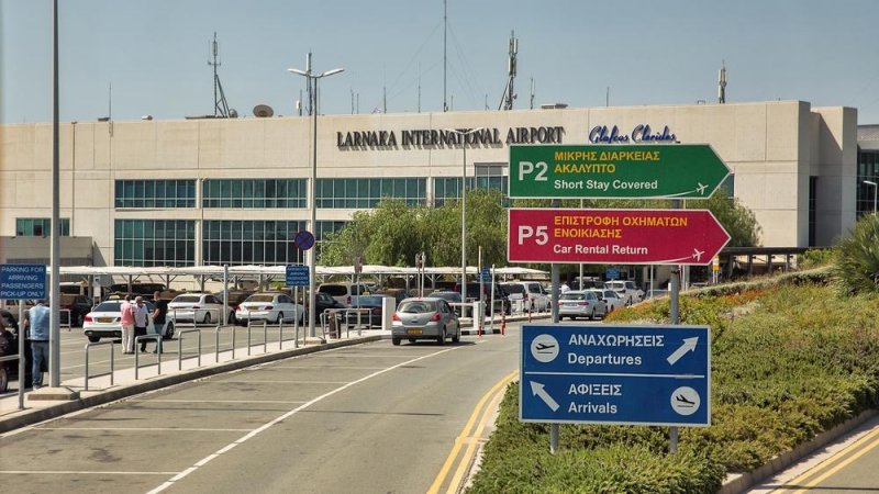 Larnaca Airport. Photo: Shutterstock