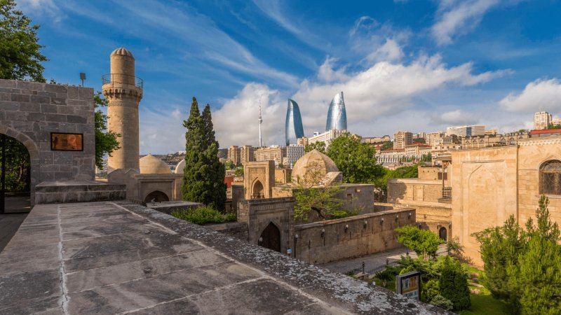 העיר העתיקה של באקו. צילום: באדיבות לשכת התיירות האזרית