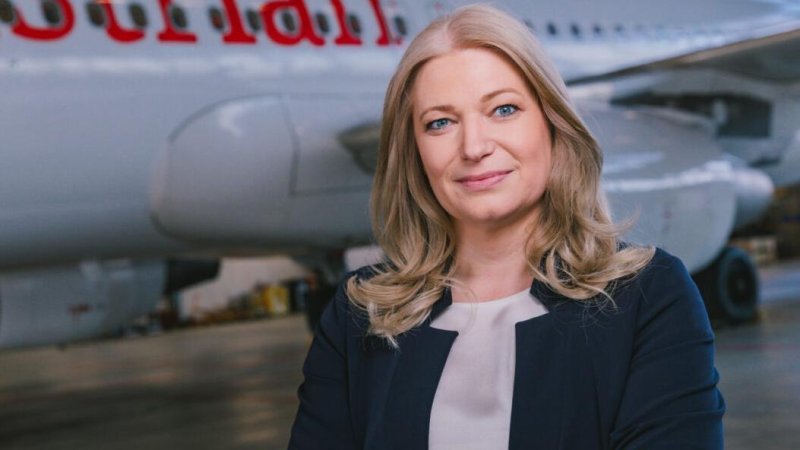 Annete Mann, מנכ"לית אוסטריאן איירליינס. צילום:Austrian airlines