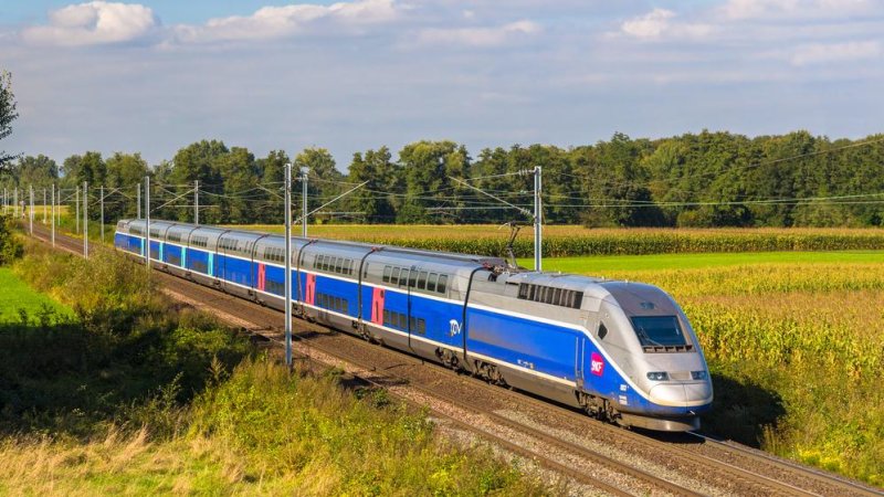 רכבת TGV מהירה. צילום: shutterstock