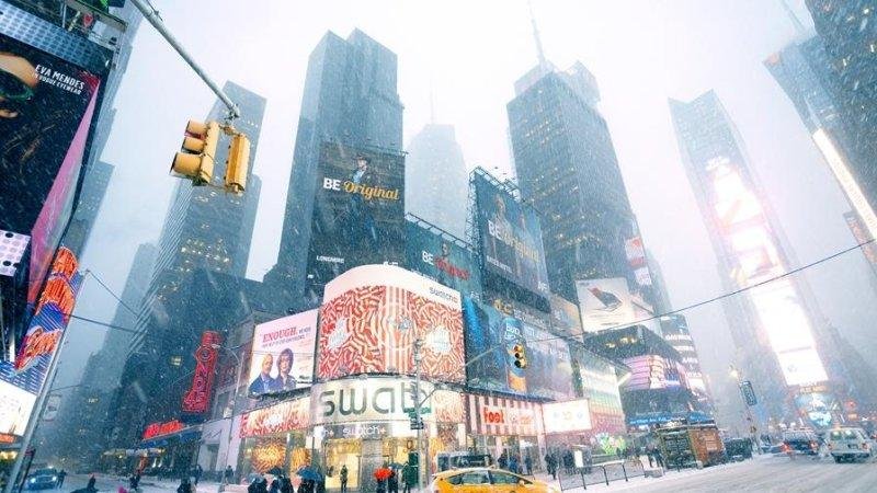 ניו יורק מושלגת. צילום: shutterstock
