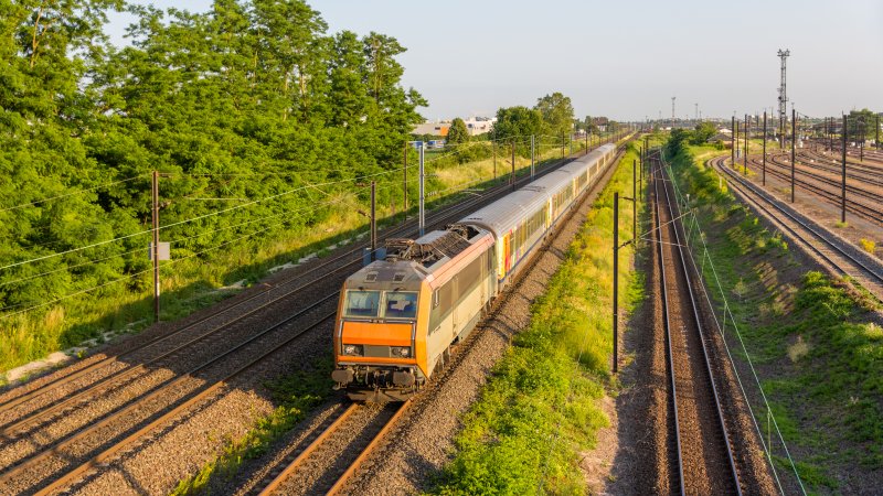 רכבת אזורית בחבל אלזס. צילום: shutterstock