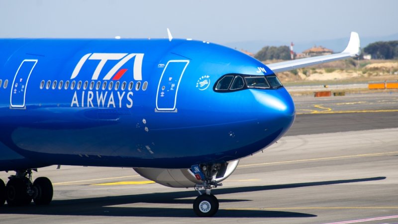 מטוס של ITA Airways. צילום: שאטרסטוק