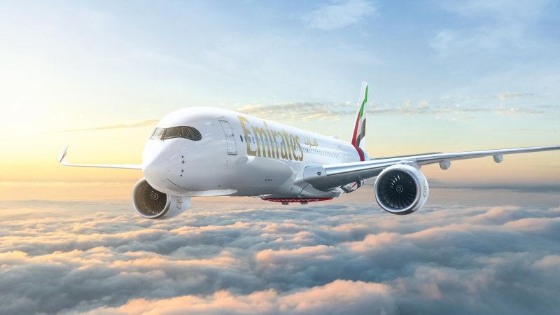 צילום: Emirates. A350