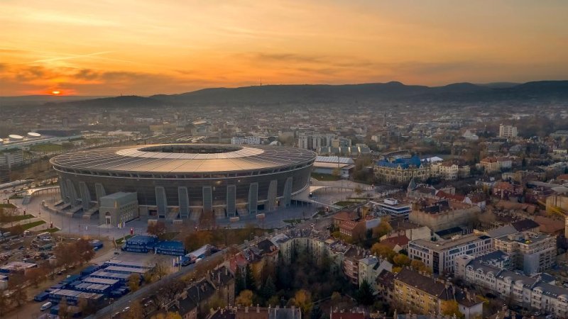 האיצטדיון בבודפשט. צילום: shutterstock