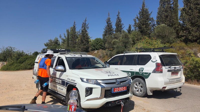 תמונה מפעולת החילוץ. צילום: יחל"צ עציון-יהודה