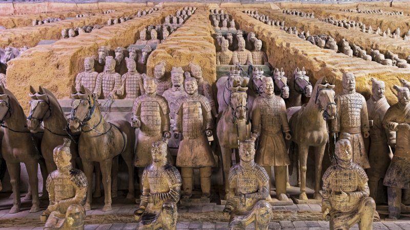 מוזיאון Terracotta Army, סין. צילום: shutterstock