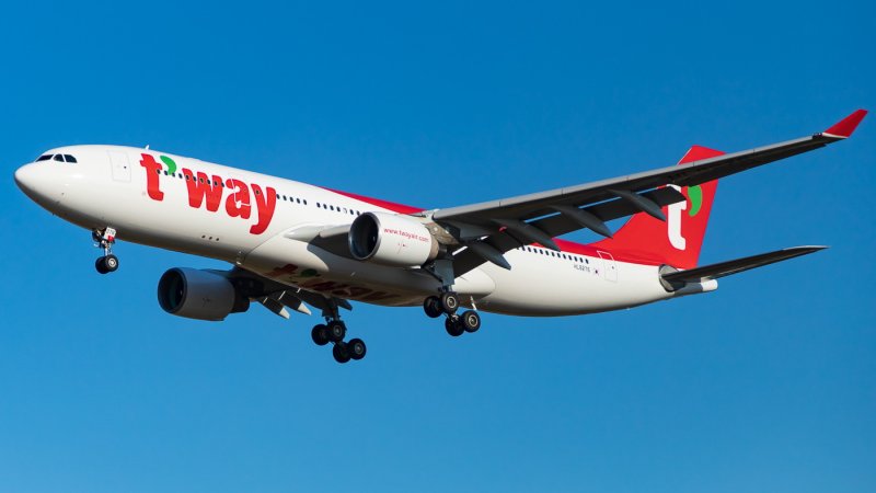 A330-200 של T'way Air. צילום: T'way Air