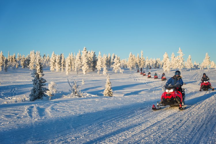 אופנועי שלג. צילום: Shutterstock