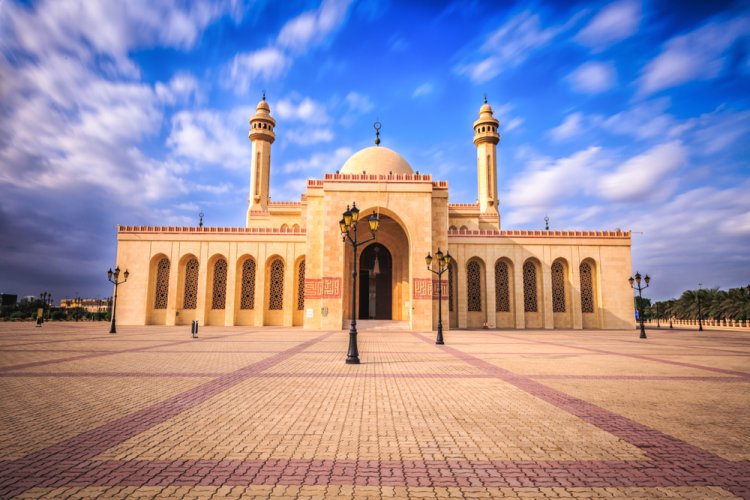 Al Fateh Grand Mosque Bahrain. צילום: Shutterstock