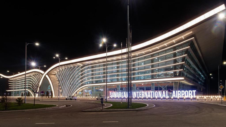 נמל התעופה החדש בסמרקאנד. צילום: לשכת התיירות אוזבקיסטן