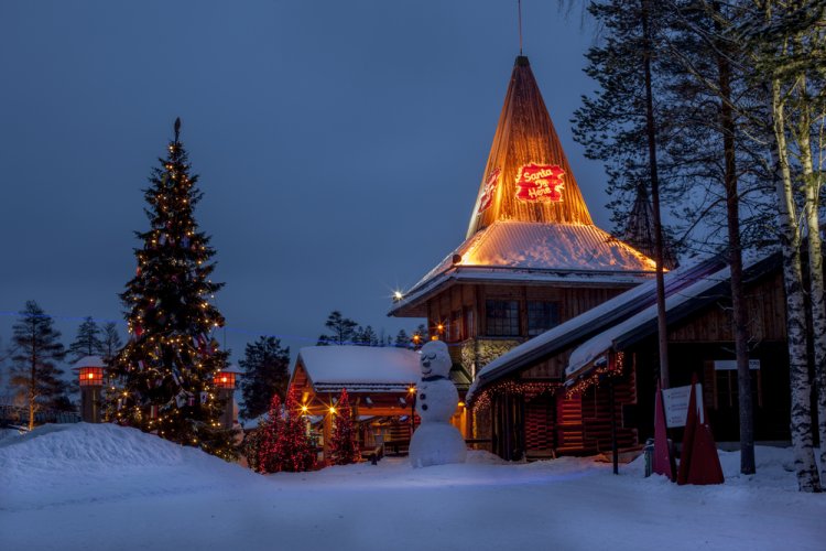 Rovaniemi. הכפר של סנטה קלאוס. צילום: Shutterstock