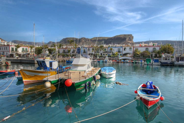 Puerto de Mogan- Gran Canaria. Shutterstock