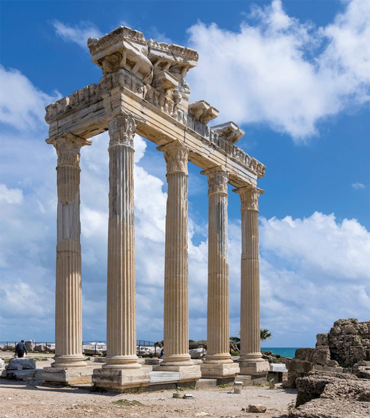 מקדש אפולו, סידה, אנטליה. צילום: לשכת התיירות הטורקית בישראל