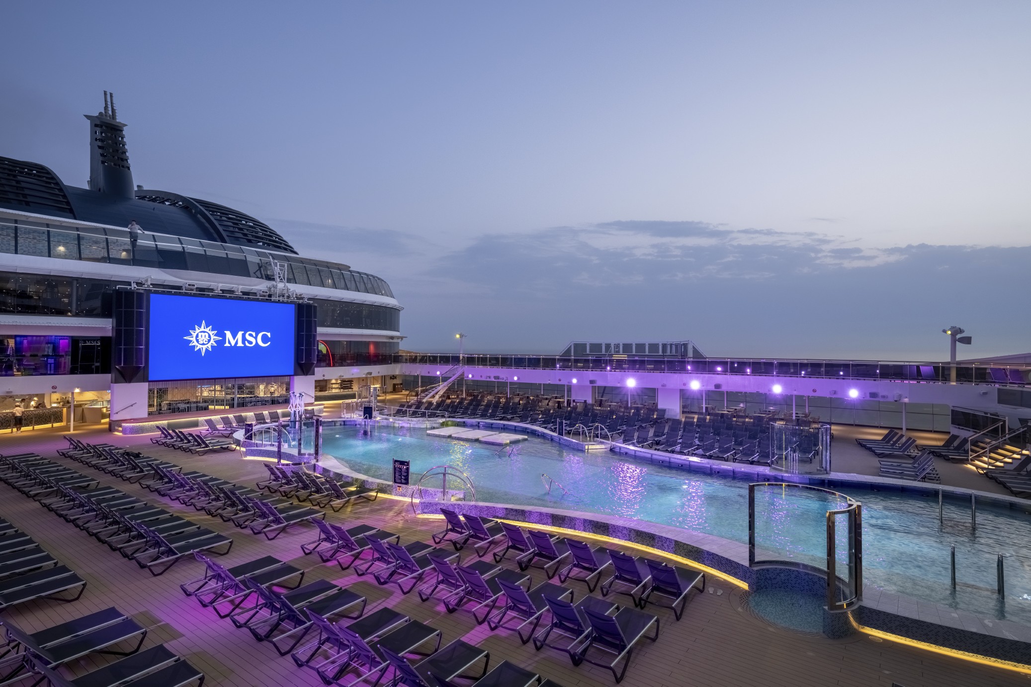 אוניית MSC World Europa. צילום: MSC Cruises