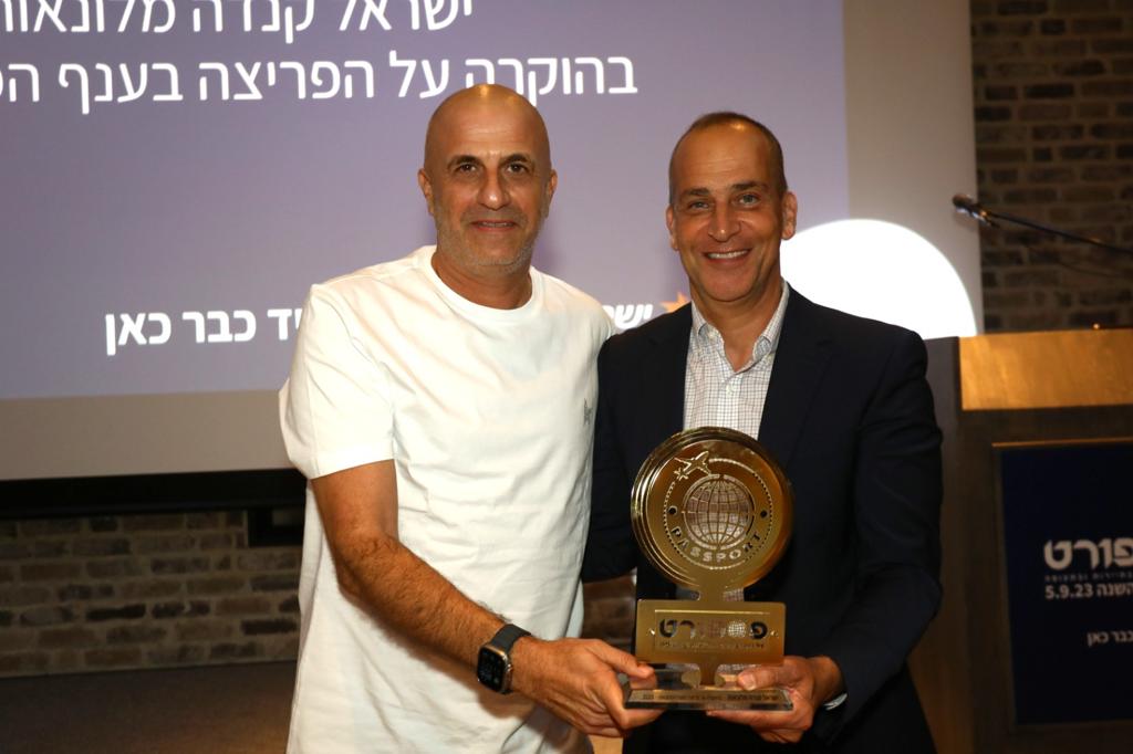 צילום: סיון פראג. אלי כהן נשיא התאחדות המלונות וראבו סלקס מנכ''ל רשת קנדה ישראל